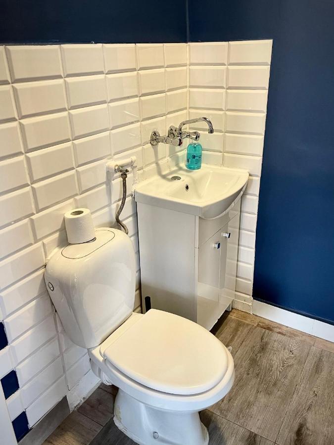 Super Apartament Blue Scisle Centrum Dwie Linie Metra Netflix Wifi 300 Mbs Panorama Miasta وارسو المظهر الخارجي الصورة
